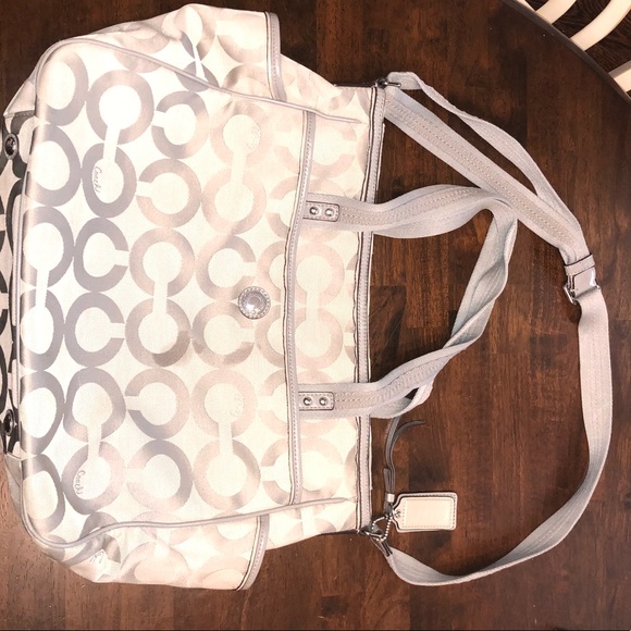 Coach Diaper Bag - Picture 1 of 8